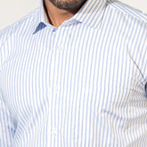 Shirt:Full Sleeve_Regular Fit_Stripe_348#1